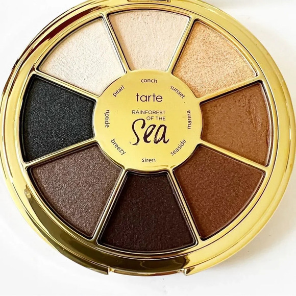 Tarte Rainforest of the Sea II Eyeshadow Palette New No Box Conch Pearl Siren - Picture 7 of 7